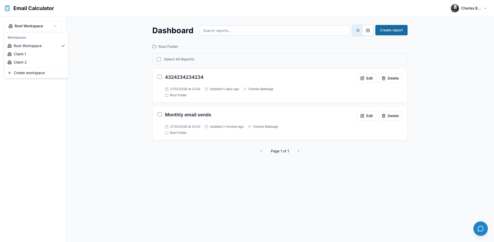 Workspaces feature preview